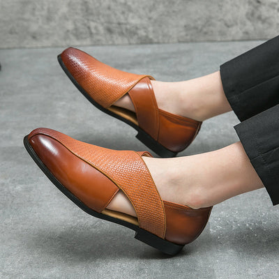 Veneto Leather Loafers