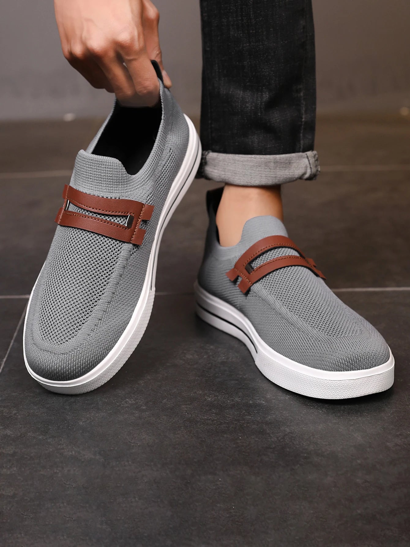 Astra Knit Slip-Ons