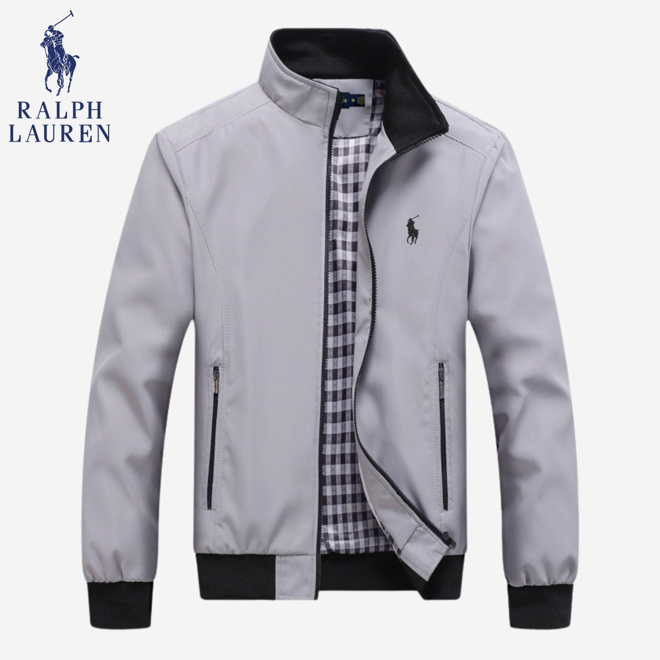 Casual Zip-Up Bomber || CLEARANCE PRICE