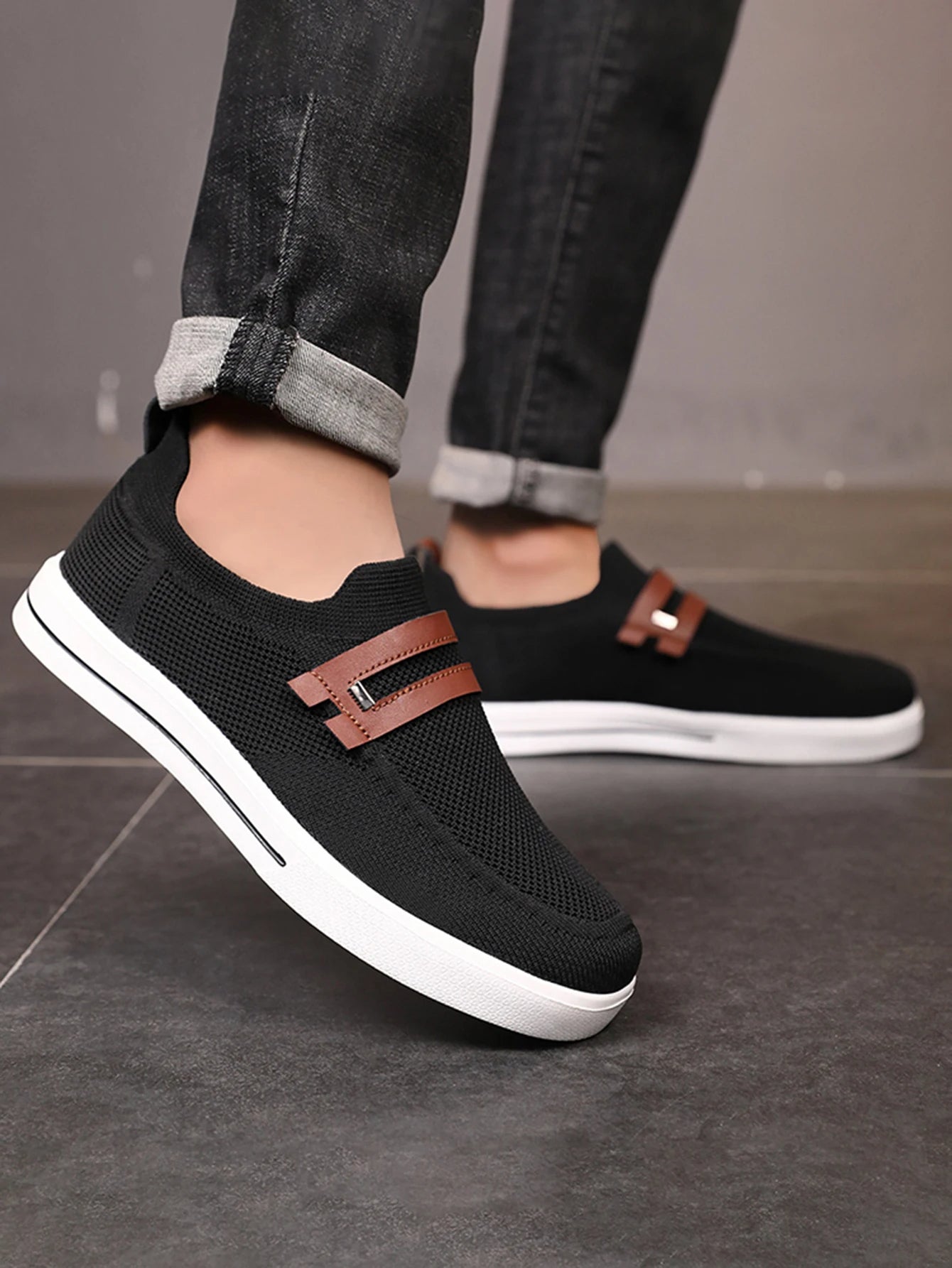 Astra Knit Slip-Ons