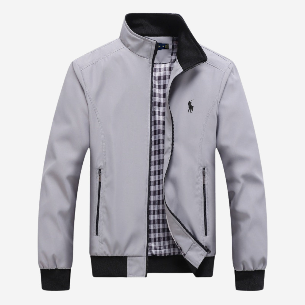 Casual Zip-Up Bomber - CLEARANCE PRICE