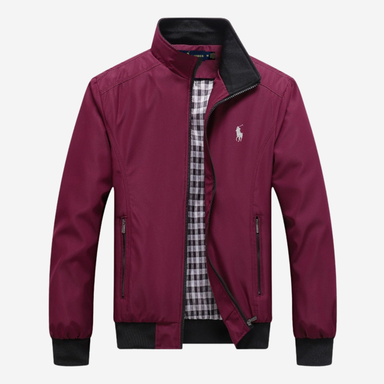 Casual Zip-Up Bomber - CLEARANCE PRICE
