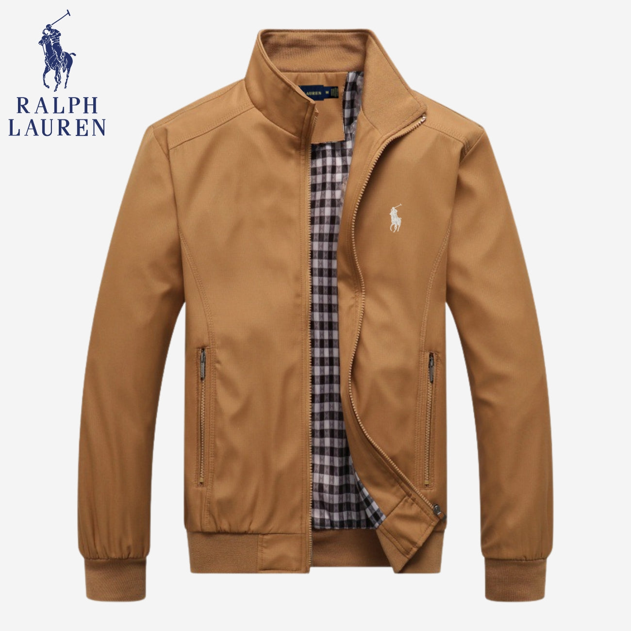 Casual Zip-Up Bomber || CLEARANCE PRICE