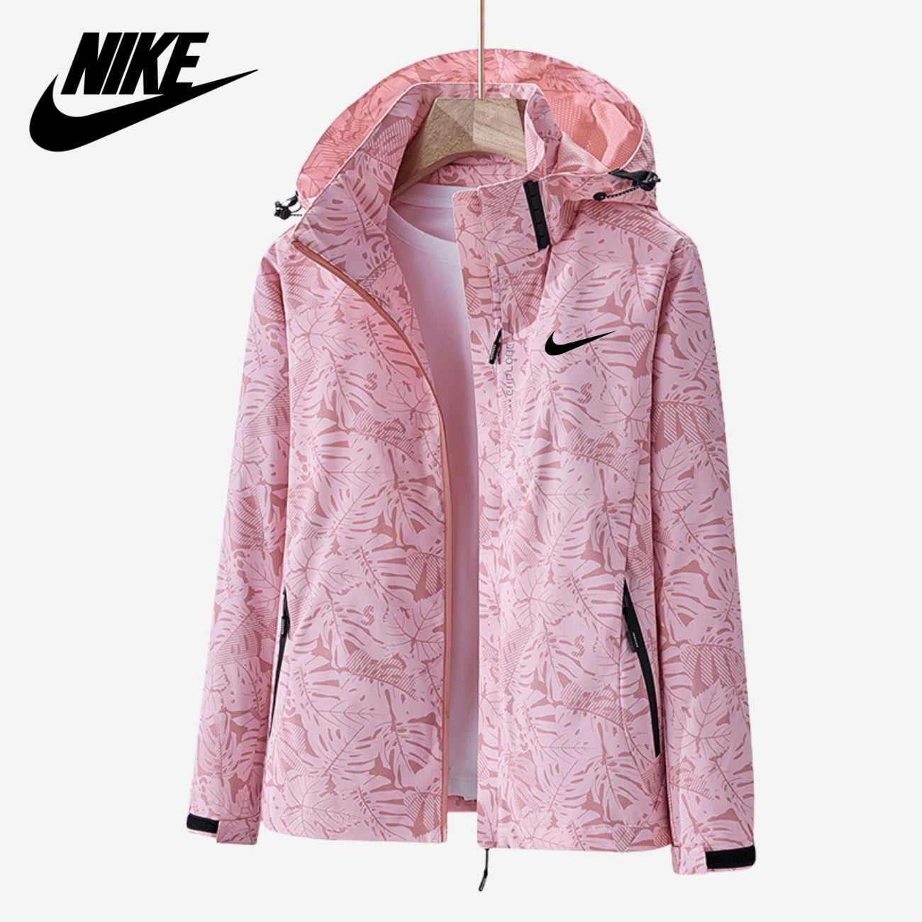 Women's Printed Hooded Jacket || CLEARANCE PRICE