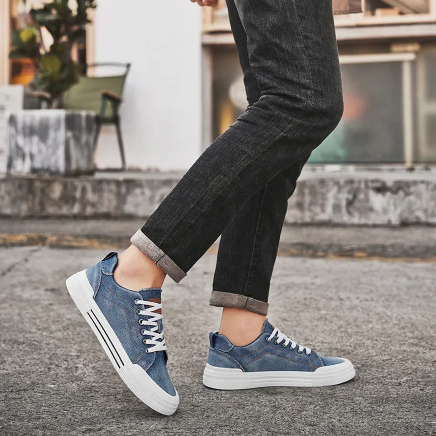 Lucca Denim Sneakers