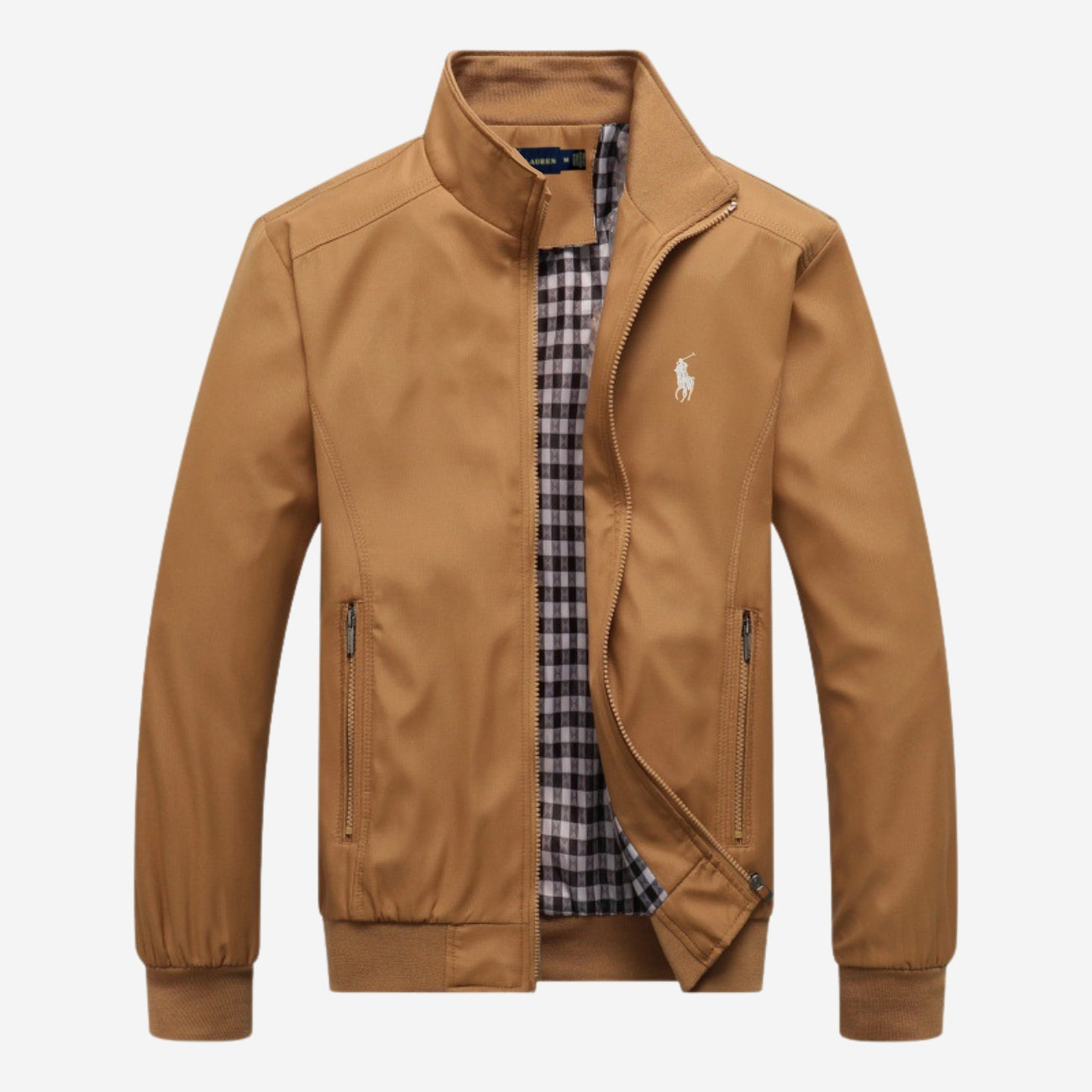 Casual Zip-Up Bomber - CLEARANCE PRICE