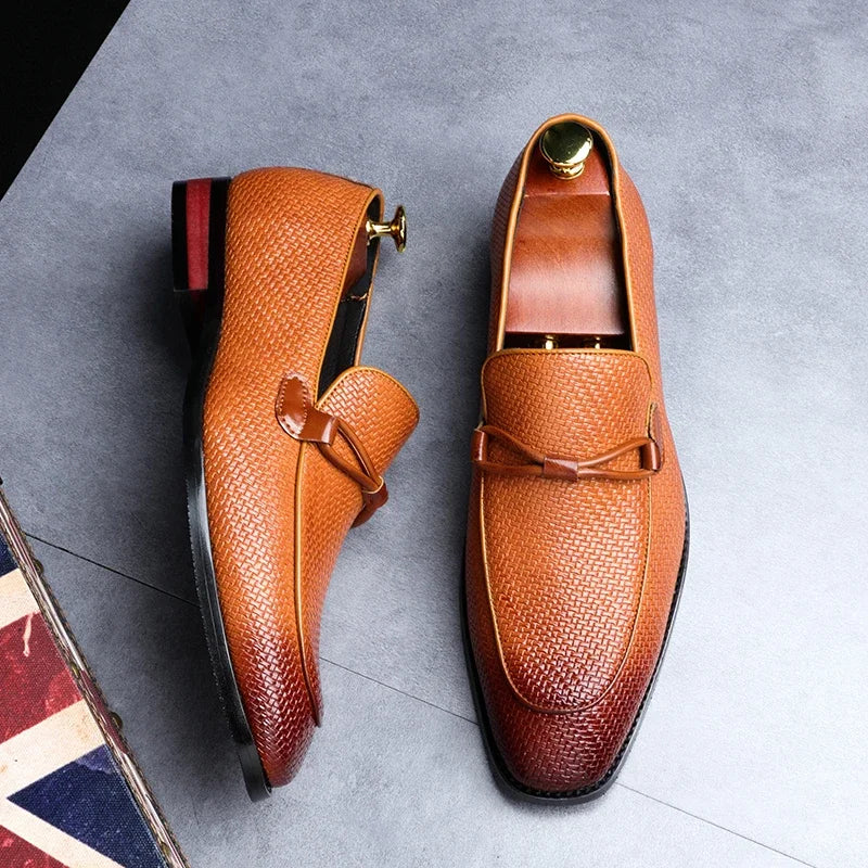 Bruno Textured Loafers