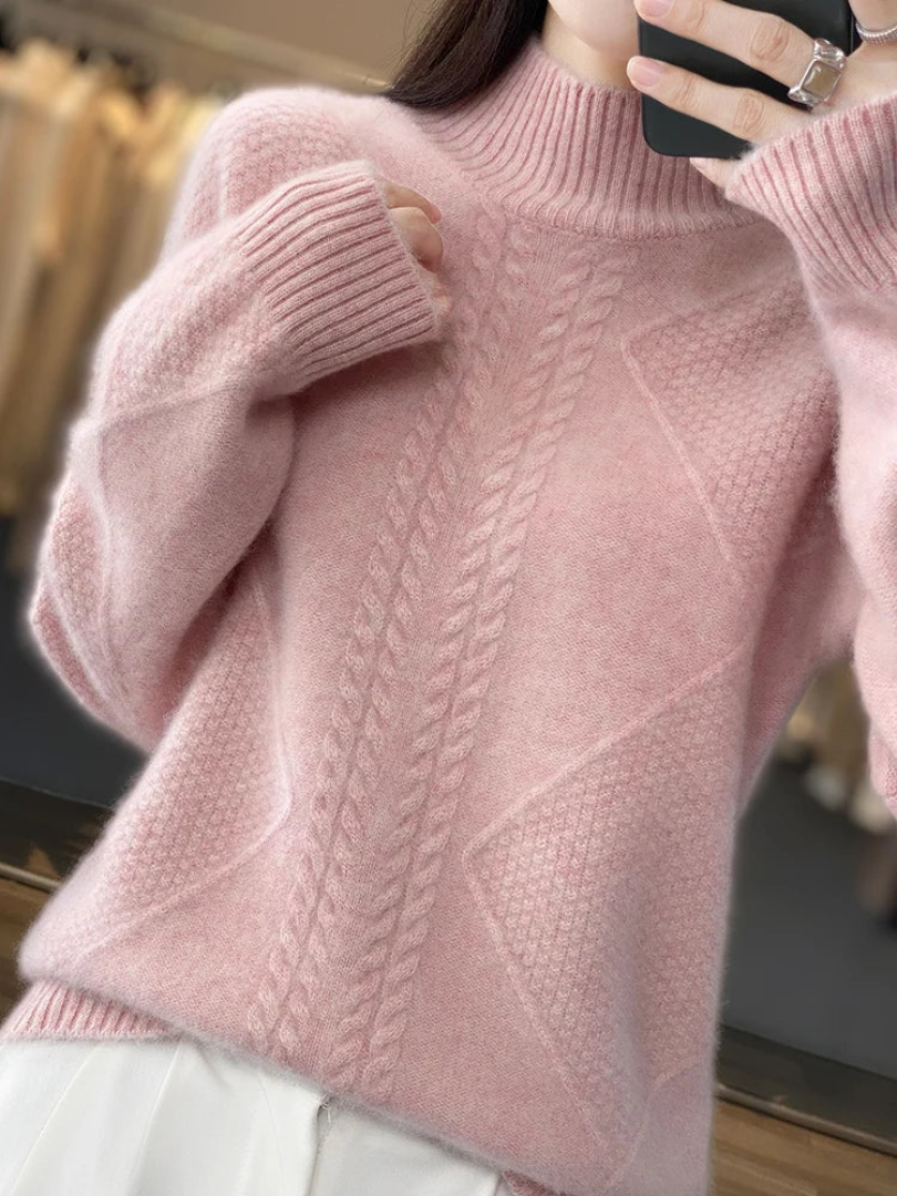 Whisper Cashmere Turtleneck