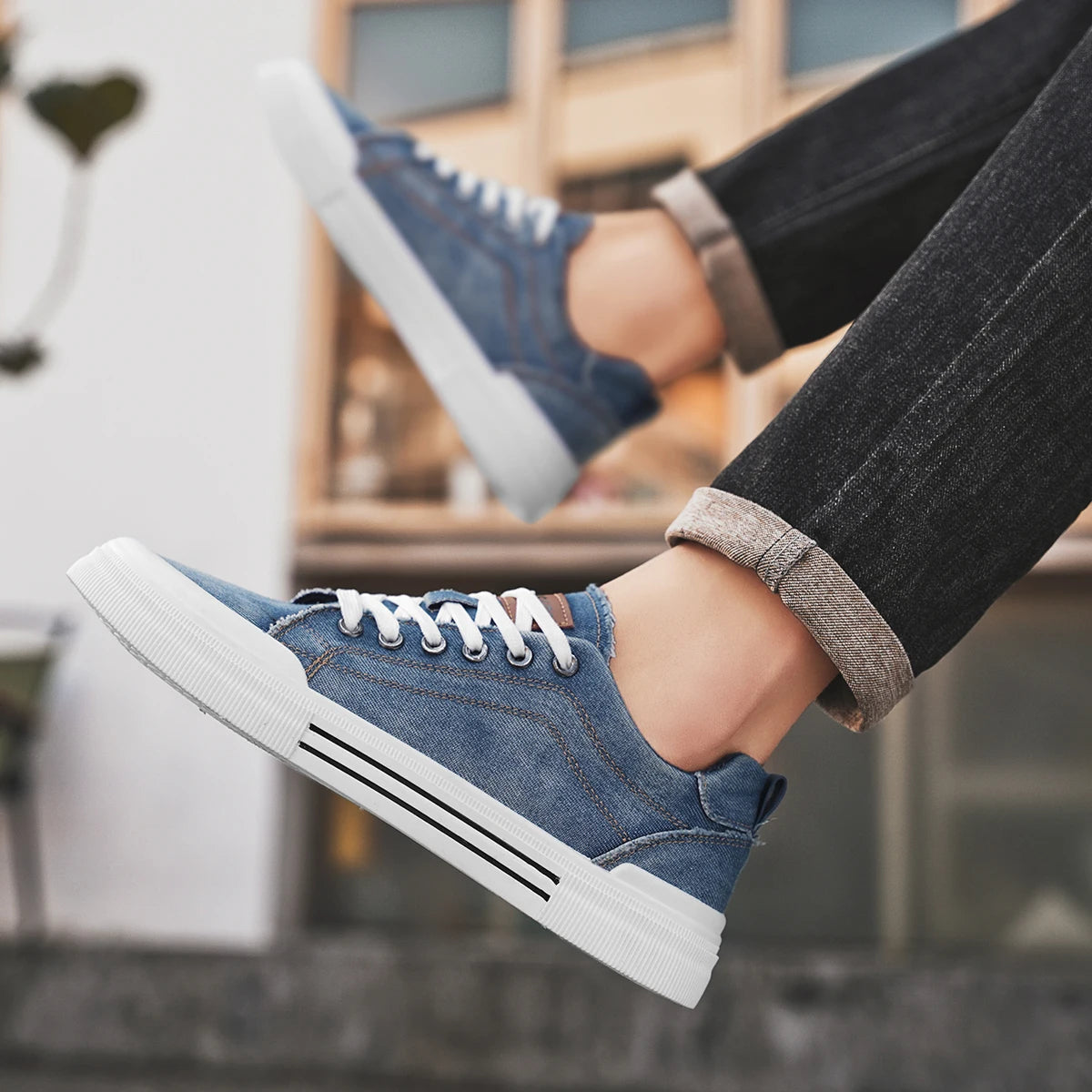 Lucca Denim Sneakers
