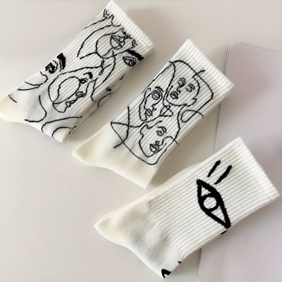 Atelier Line Art Socks