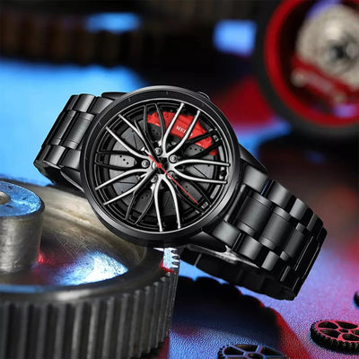 Turbo Metal Watch
