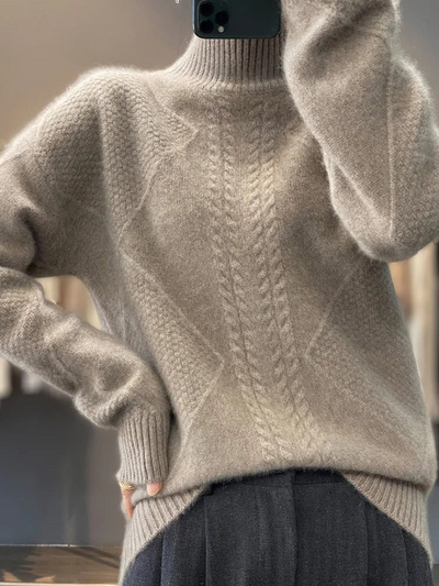 Whisper Cashmere Turtleneck
