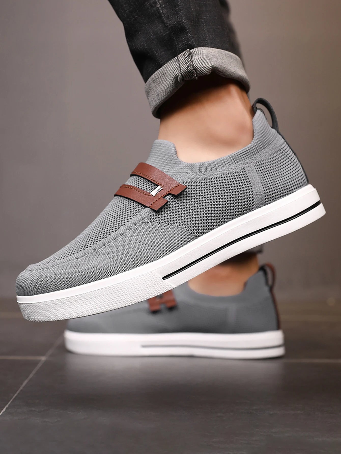 Astra Knit Slip-Ons