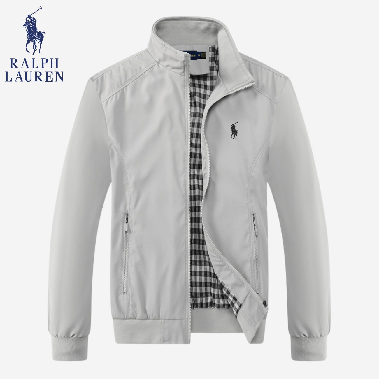 Casual Zip-Up Bomber || CLEARANCE PRICE