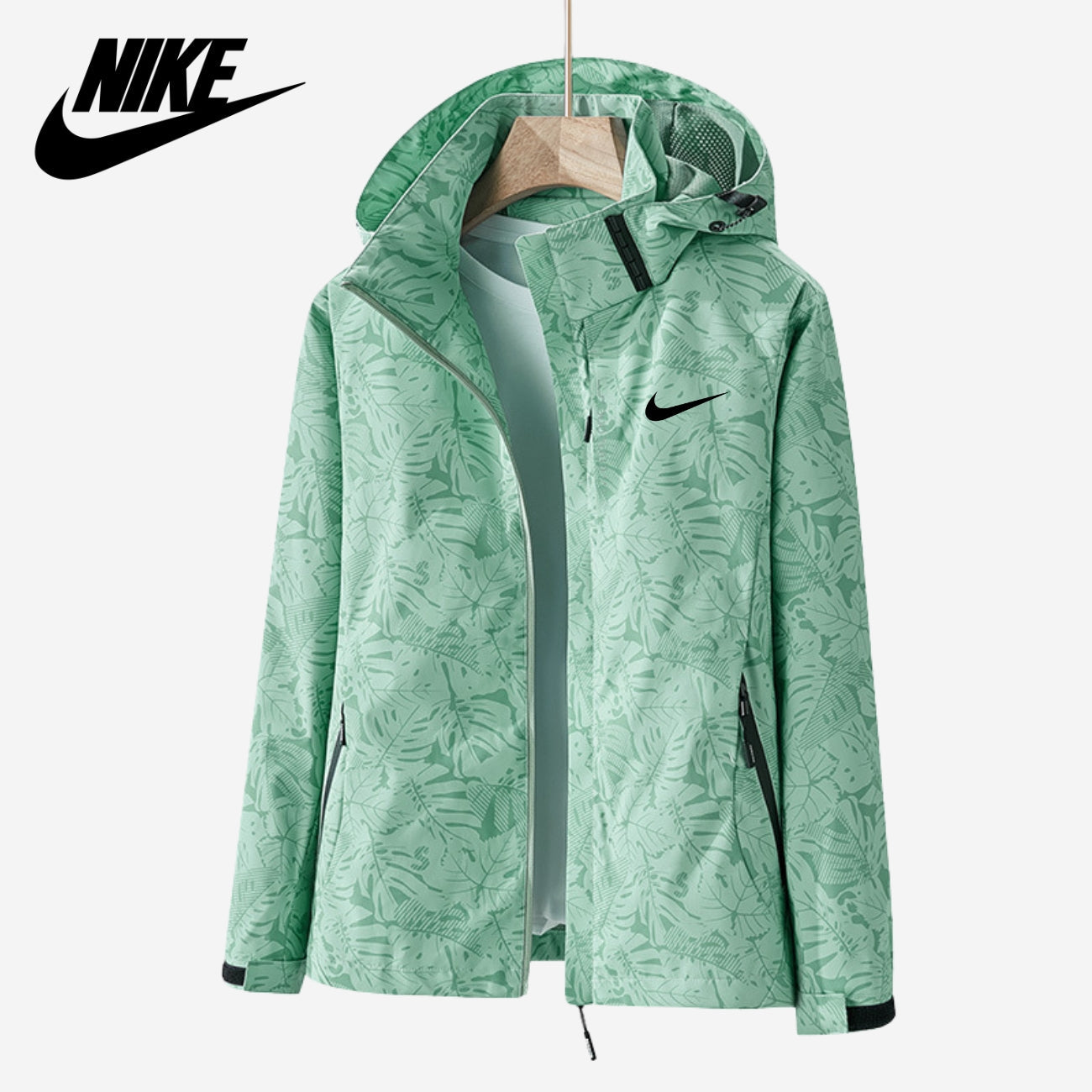 Women's Printed Hooded Jacket || CLEARANCE PRICE