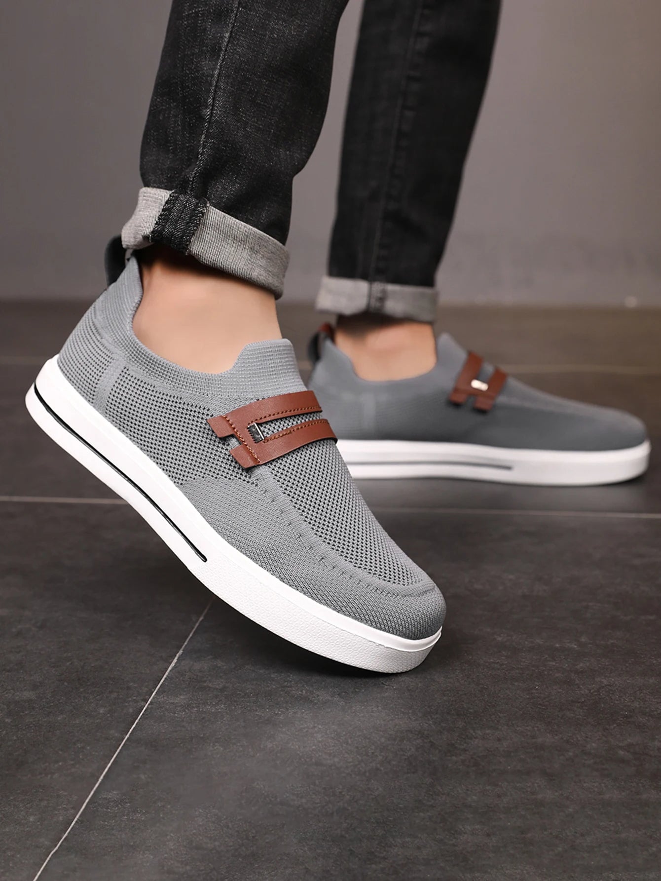 Astra Knit Slip-Ons
