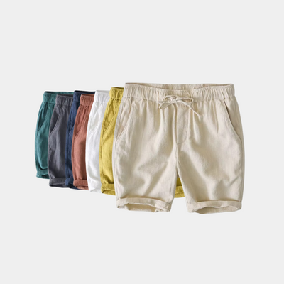 Santorini Linen Shorts