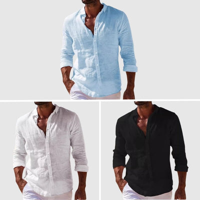 Mykonos Linen Shirt