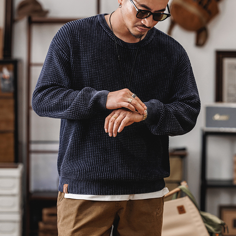 Metro Grid Sweater