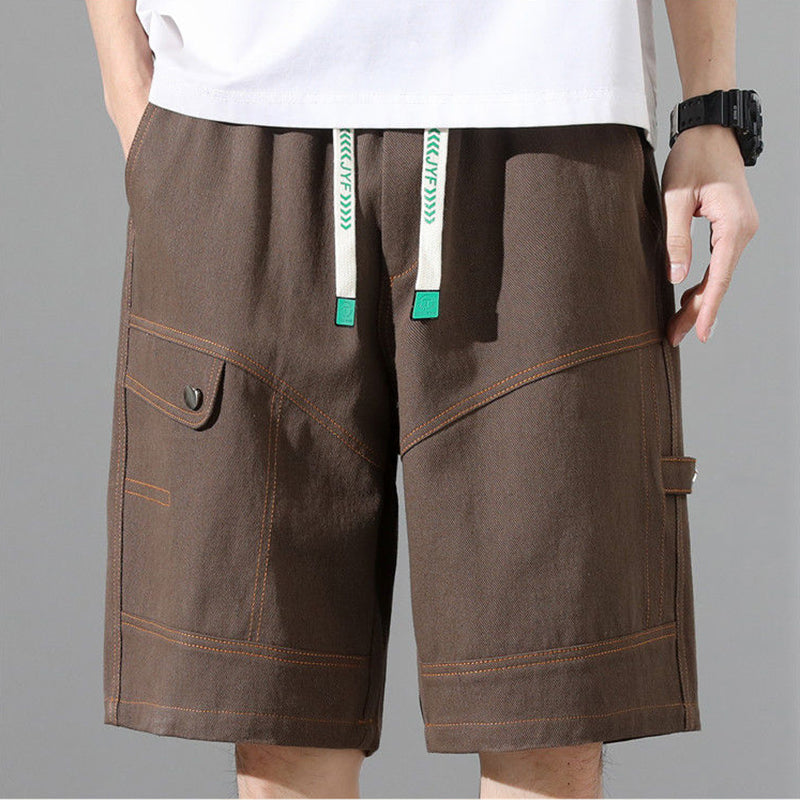 Bordeaux Canvas Shorts