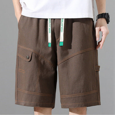 Bordeaux Canvas Shorts