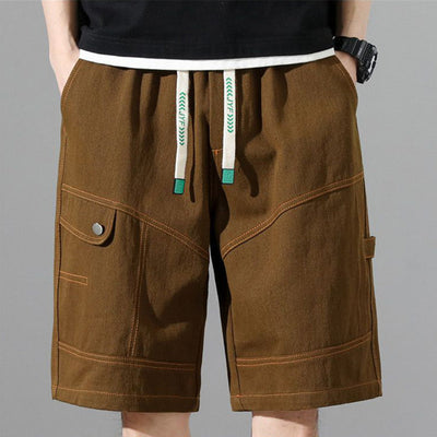 Bordeaux Canvas Shorts