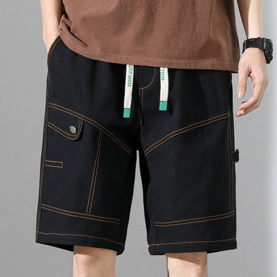 Bordeaux Canvas Shorts