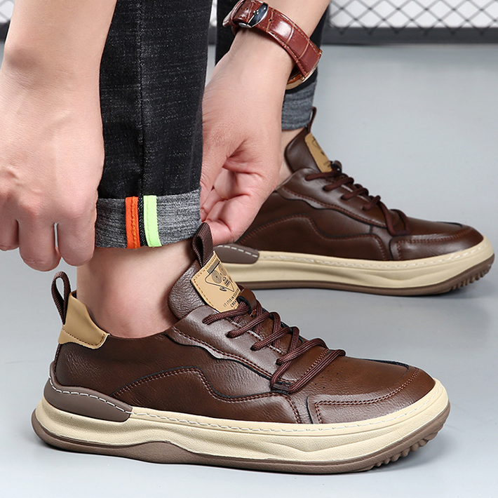 Oslo Leather Sneakers
