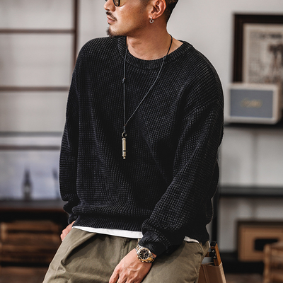 Metro Grid Sweater