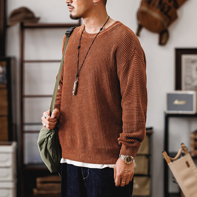 Metro Grid Sweater