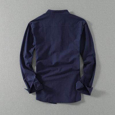 Kyoto Mandarin Linen Shirt