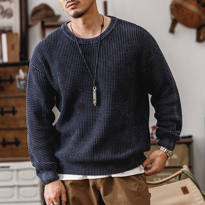 Metro Grid Sweater