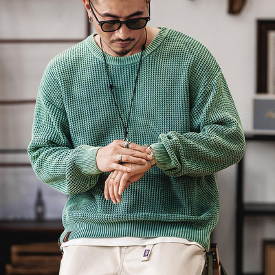 Metro Grid Sweater