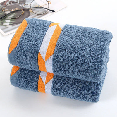 Geometric Cotton Towels