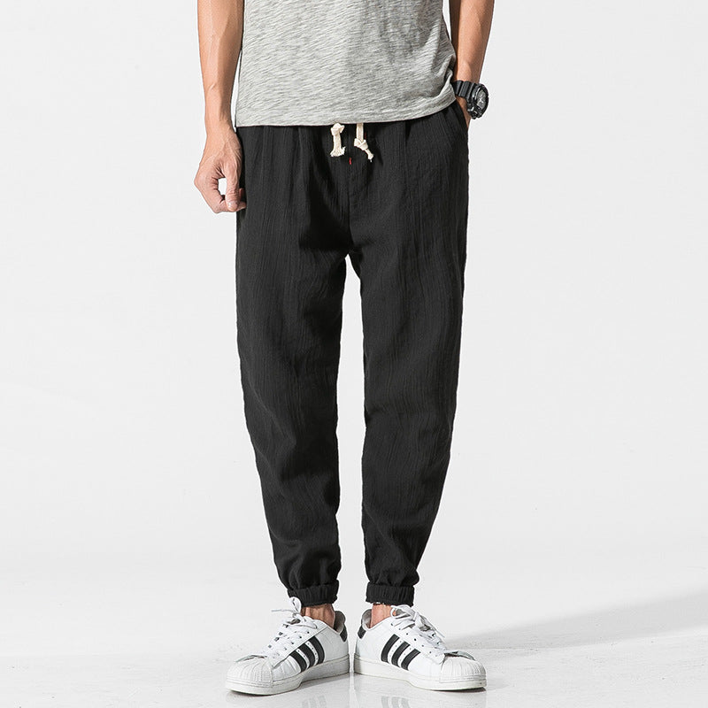 Contorno Linen Joggers