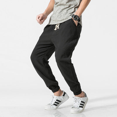 Contorno Linen Joggers