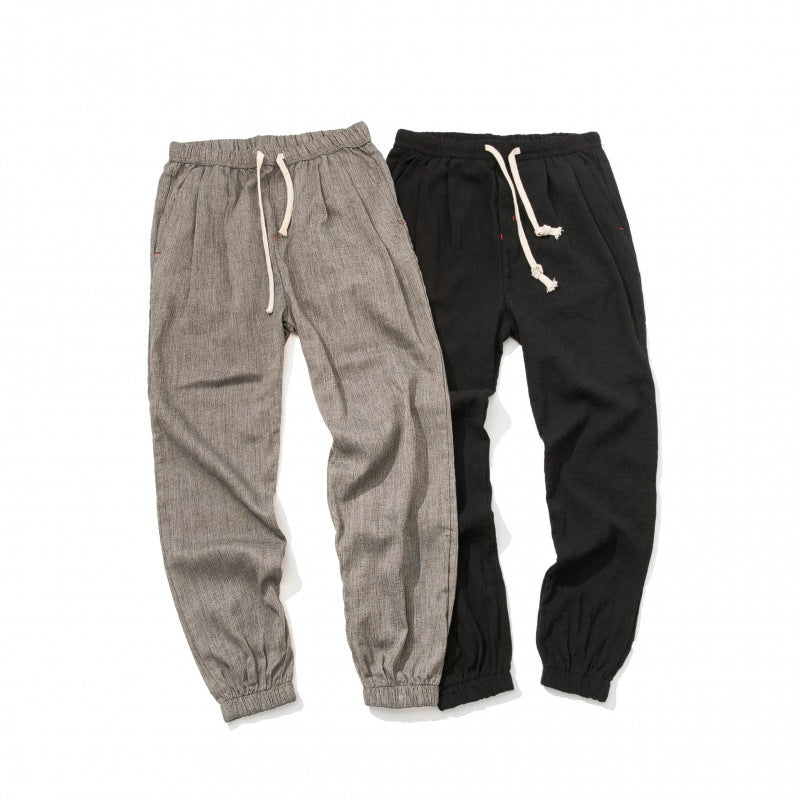 Contorno Linen Joggers