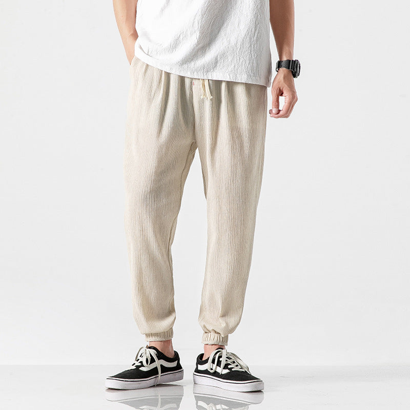 Contorno Linen Joggers