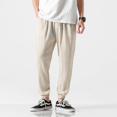 Contorno Linen Joggers