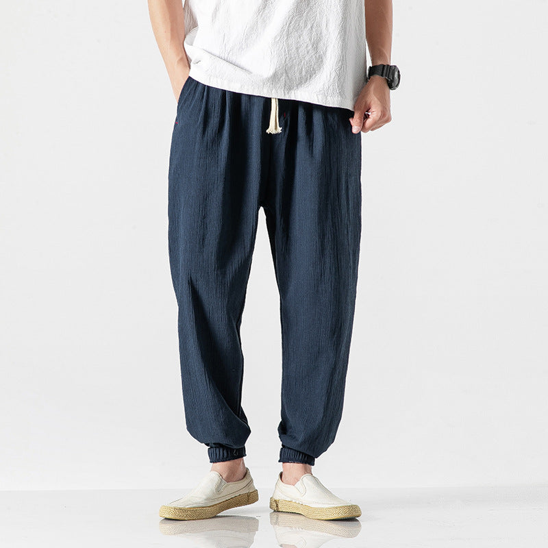 Contorno Linen Joggers