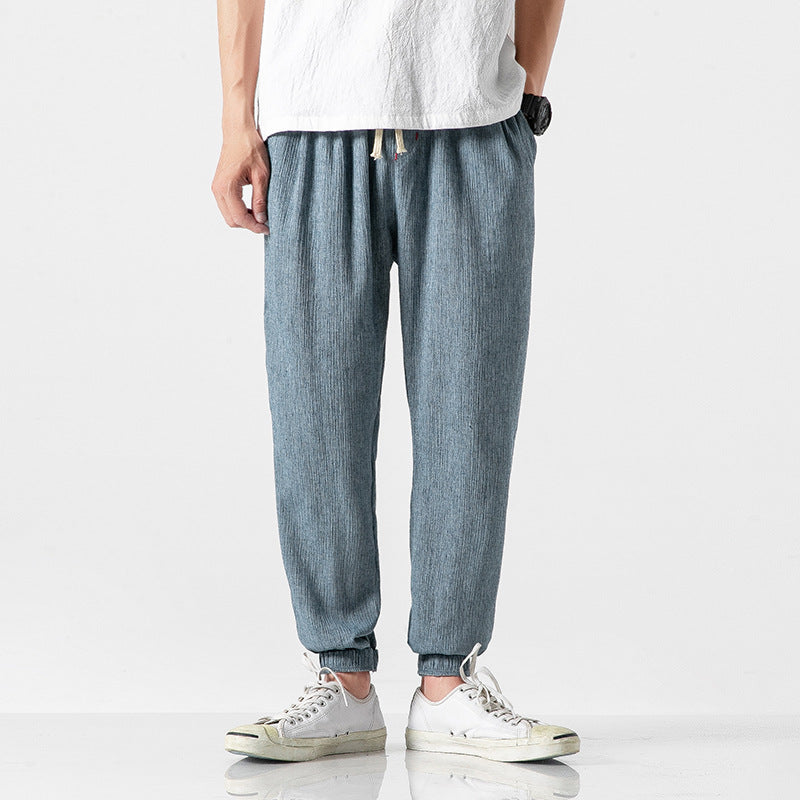 Contorno Linen Joggers
