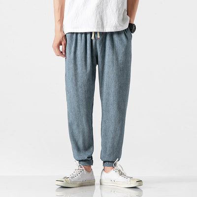 Contorno Linen Joggers