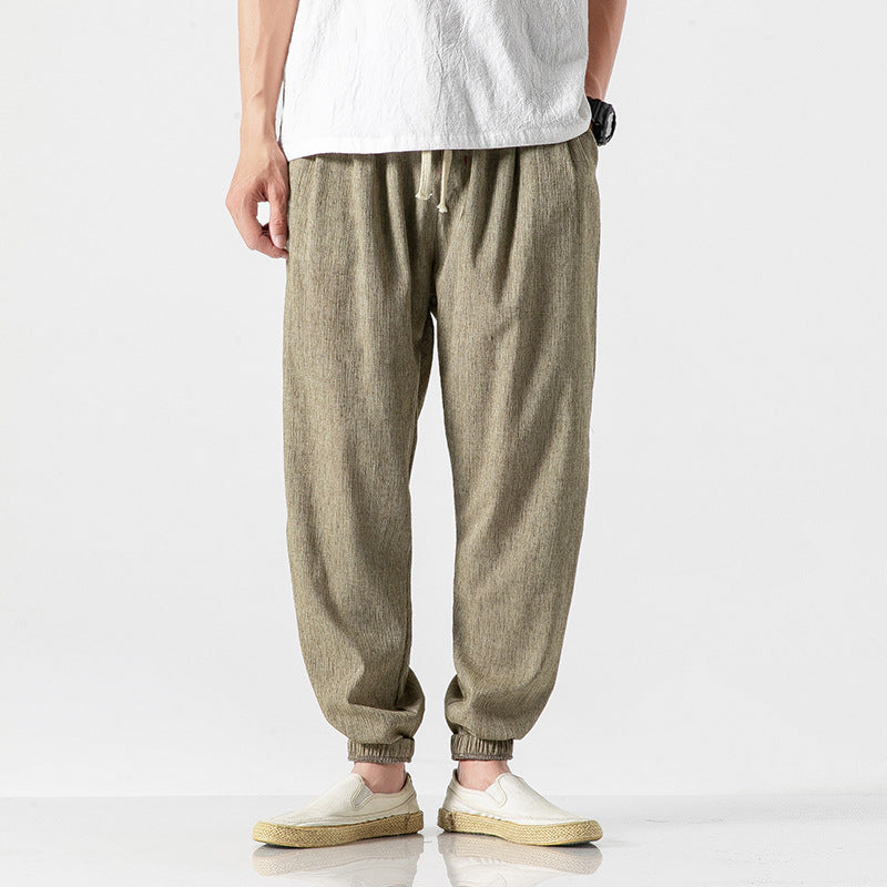 Contorno Linen Joggers