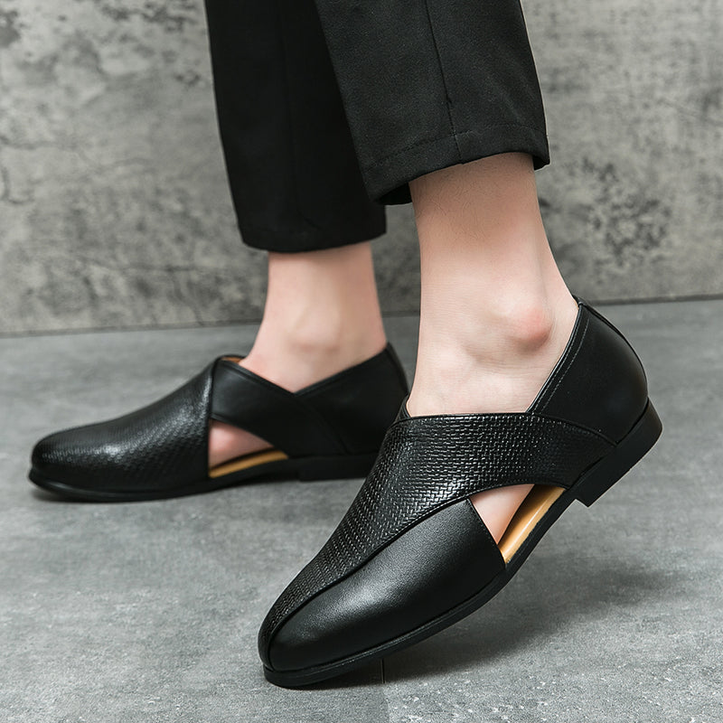Veneto Leather Loafers