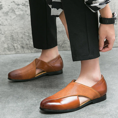 Veneto Leather Loafers