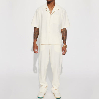 Marceau Linen-Blend Set