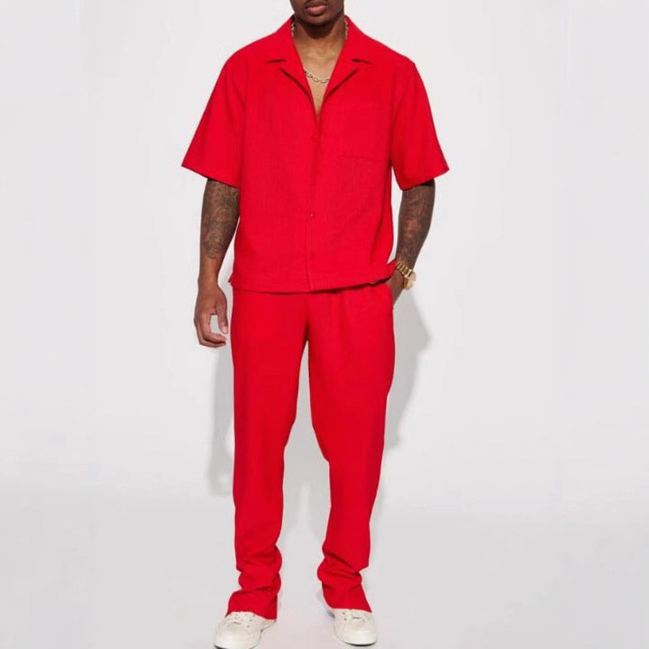 Marceau Linen-Blend Set