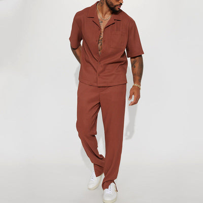 Marceau Linen-Blend Set
