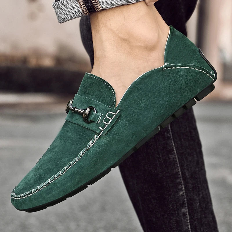 Monaco Suede Loafers