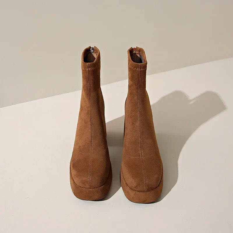 Elevate Suede Booties
